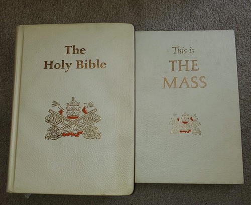 1958 gilded cream catholic - 1958,