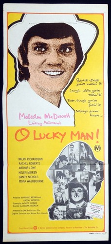 Lucky man original daybill - man,