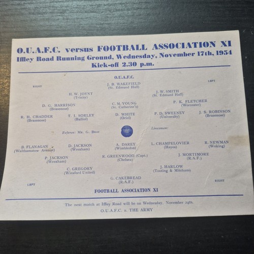 Programmes friendlies - programmes,