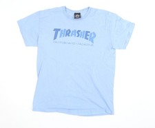 Thrasher Men’s Blue Cotton