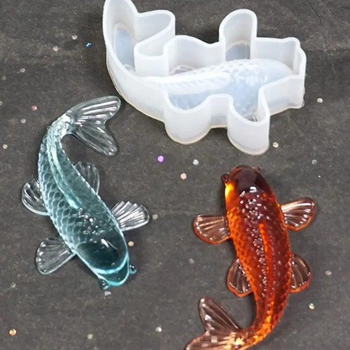Koi fish silicone resin - fish,