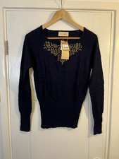 Sessun Jumper Size Small Uk 8-10 New With Tags