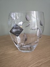 Nobile Glassware Silver Leaf