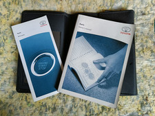 TOYOTA AURIS OWNERS MANUAL HANDBOOK, BRIEF GUIDE,  WALLET Print 2008