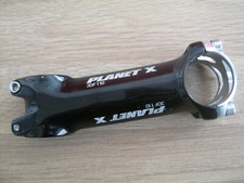 Planet X 3DF 110 Stem, 110mm long  1 1/8" steerer / 31.8mm Handlebar Clamp Black