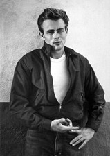James Dean BW Poster