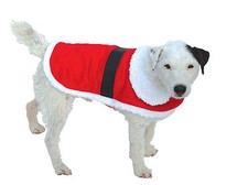 Good Boy Dog Puppy Santa Christmas Xmas Festive Winter Coat Jacket XS S M L XXL