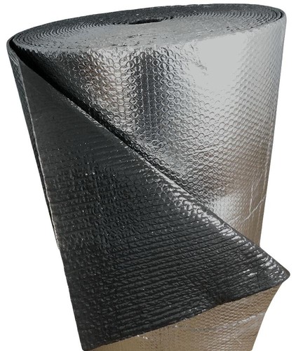Reflective black silver foil - black, /