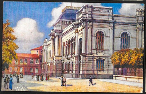 Early art postcard royal - art, postcard: