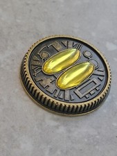 Legacy YELLOW ZEO CRYSTAL Coin-Weathered Made for Bandai Legacy Morpher