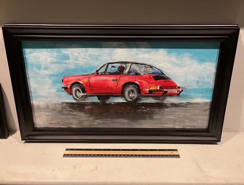 Original painting porsche 911 - painting,