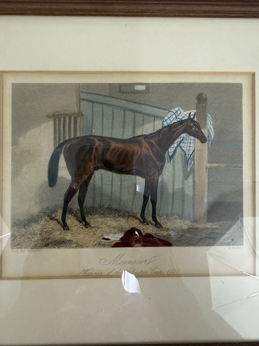 1850 antique horse racing - 1850,