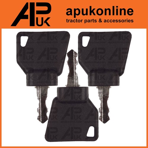 Ignition switch key for jcb - ignition,