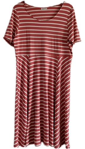 Ladies striped jersey scoop - ladies,