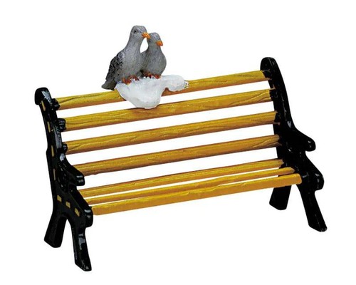 Metal bench lemax christmas - lemax,