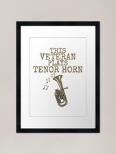 This Veteran Plays Tenor Horn