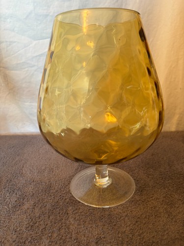 Vintage large amber toned - vintage, amber-toned
