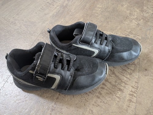Black grey knitted trainers - black, &