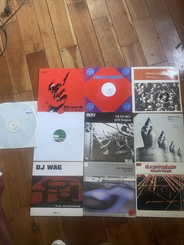 Vinyl records job - records, 10x12"