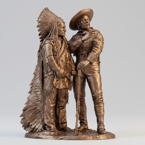 Sitting bull and - sitting, bill