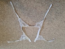 ASOS White Lace Suspenders