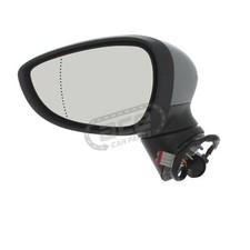 Electric Power Folding Wing Mirror Ford Fiesta Mk7 2012-2018 Primed Left Hand