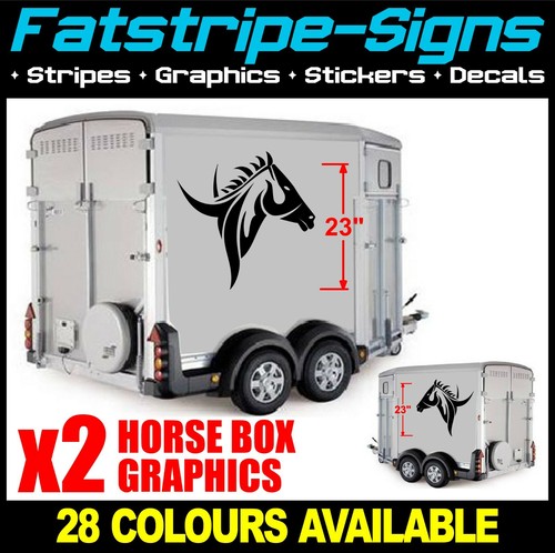 Horse box stickers graphics - box,