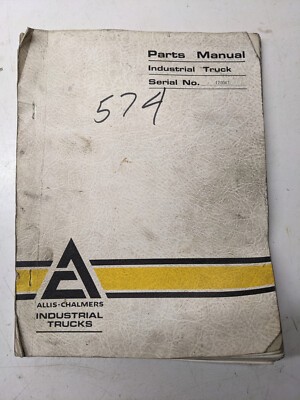 Allis chalmers fork lift - chalmers,