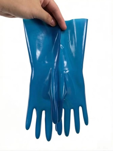 100 natural latex gloves - natural,