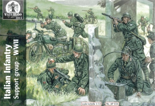 Waterloo wwii italian - waterloo, 1/72