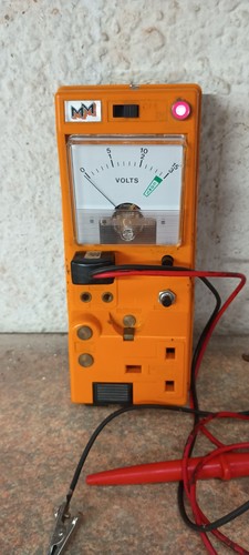 Vintage volt meter with - volt,