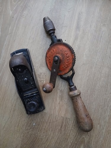 Assorted vintage stanley tools - vintage,