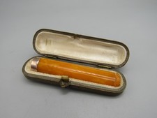 GEORGE V CASED AMBER CHEROOT