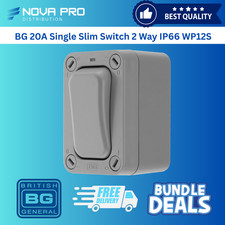 BG WP12S IP66 1 Gang 2 Way