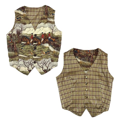 Vtg reversible equestrian vest - vtg,