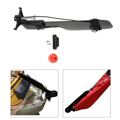 Canoe boat rudder fixation - boat,