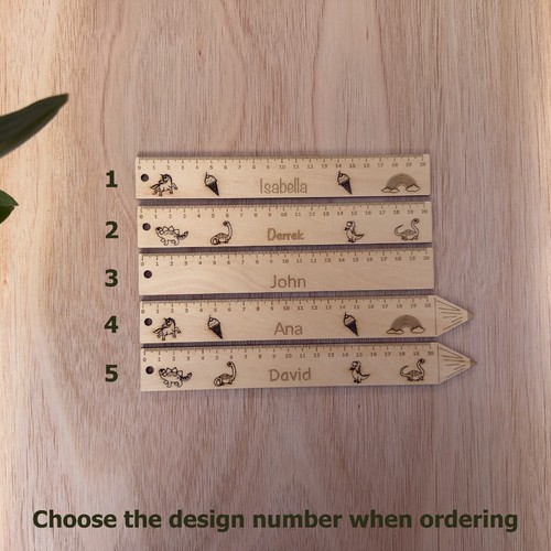 Personalised laser engraved