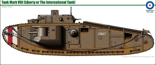 Ww1 british mk viii - ww1,