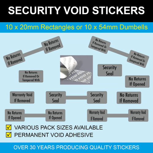 Security void seal - seal,