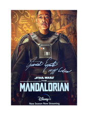 A3 Mandalorian Poster Signed