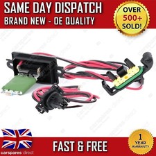 RENAULT CLIO MK3 2005-2014 HEATER BLOWER MOTOR FAN RESISTOR & WIRING LOOM