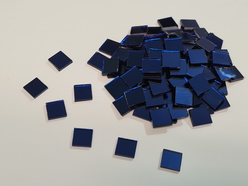 Pieces dark blue glass - 50,