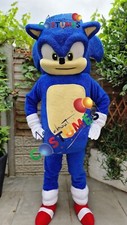 Sonic Lookalike Costume Mascot
