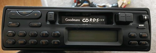 Goodman car radio - goodman's, cassette