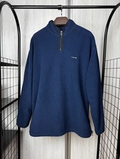 Nike vintage y2k 1/4 zip teddy