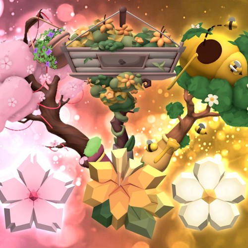 Cherry blossom honey hive - cherry,
