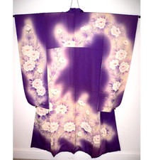 FAB VINTAGE LONG, PURPLE, SILK