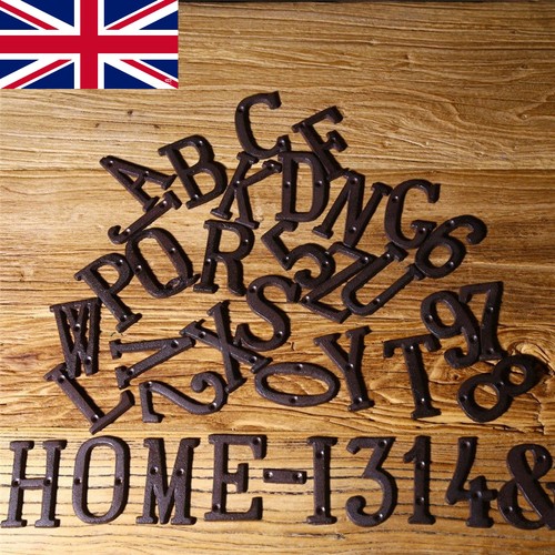 Metal letter cast - letter, address