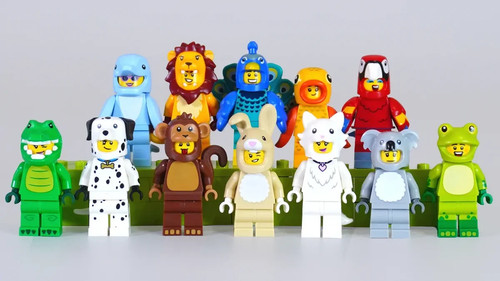 Lego minifigures animals - lego,