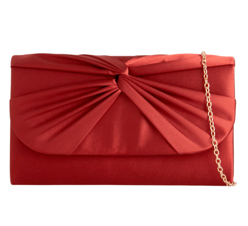 Women satin pleated evening - pleated,